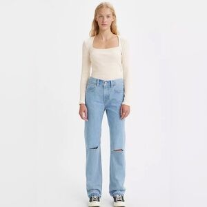 Levi’s Low Pro Jeans Light Wash Size 25